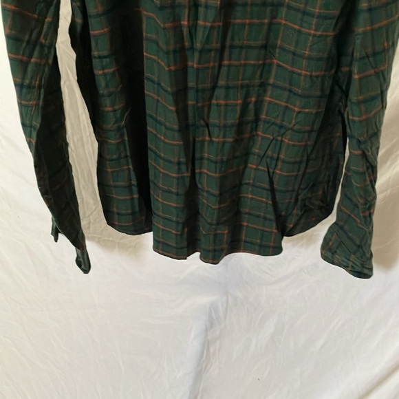 J. Crew: Green 100% Cotton Slim Fit Flannel Shirt- XXL - Picture 13 of 16